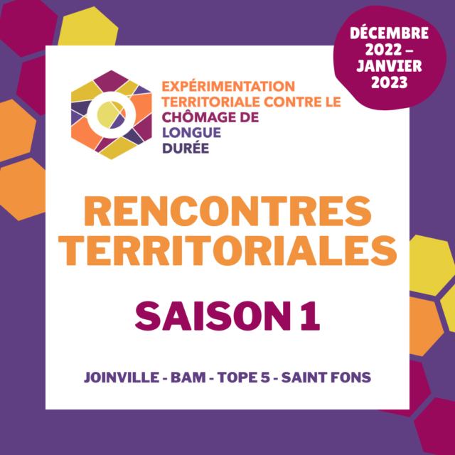 Retour sur les rencontres territoriales - Saison 1 - ETCLD